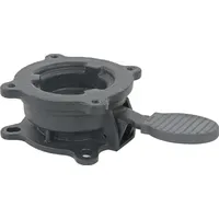 MCW Drehplatte für Ampelschirm Metall Ø 17 cm Schwarz