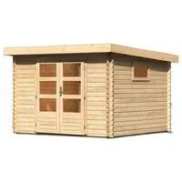 Karibu Gartenhaus Trittau 3 natur