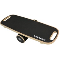 Donic Schildkröt Schildkröt Balance Board aus Echtholz, rutschfeste Oberfläche,
