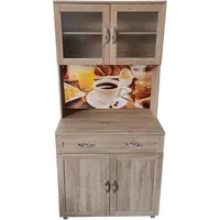 Hti-Living Küchenbuffet 1 Schublade Blanca Bistro Beige