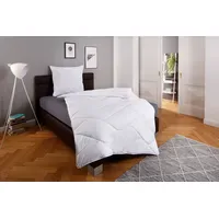 OTTO home Microfaserbettdecke OTTO HOME "Fantasy", weiß, B:155cm L:220cm,