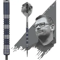Unicorn Information System Unicorn Schwarz Noir|James Wade|Dartpfeile mit Stahlspitze,