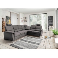 Home Affaire Ecksofa »Pisa L-Form, mit Schlaffunktion, Stauraum, 2x