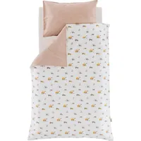 Träumeland Babybettwäsche, Jersey, 2 teilig braun|gelb|grau|weiß