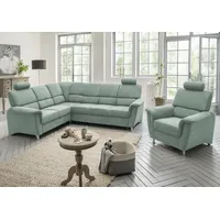 Home Affaire Ecksofa »Pisa L-Form, mit Schlaffunktion, Stauraum, 2x
