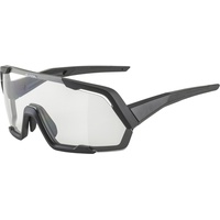 Alpina ROCKET schwarz - Erwachsene, Sportbrille, black matt/clear lens,