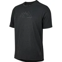 IXS Flow Tech Tee Mnt Graphic schwarz S
