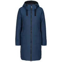 Elkline COMFORT Damen Steppmantel Vegan, Größe:36, Farbe:Darkblue - Blau