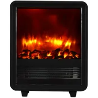 Balderia Elektrokamin schwarz George 1000/2000 Watt 37,5 x 17,5