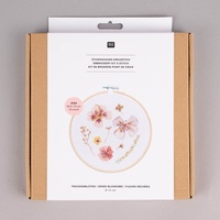 Rico Design Stickpackung Kreuzstich Transformation Trockenblüten