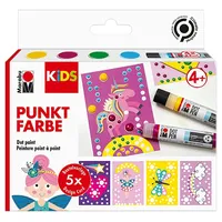 Marabu KiDS Dot Pen Set Einhorn 4 St. 100