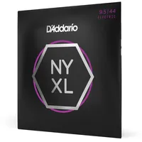 D'Addario NYXL09544 Nickel Wound E-Gitarrensaiten, Super Light Plus, 9.5-44