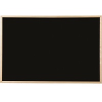 Bi-Office Basic Kreidetafel mit Kiefer Rahmen, 90x60cm