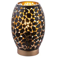 GLOBO Narri Tischleuchte Metall Goldfarben, 1X E27