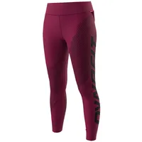 Dynafit Ultra Graphic Leggings - Beet Red / Black