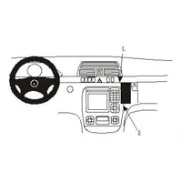 Brodit ProClip Halterung - Mercedes Benz - Halter