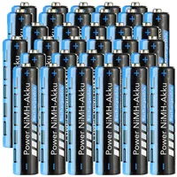 Pearl 40er-Set NiMH-Akkus Typ AAA Micro, 1.100 mAh