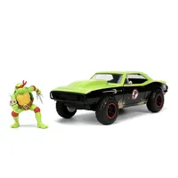 Jada Turtles Raphael Chevy Camaro 1:24, Muscle Car, inkl.