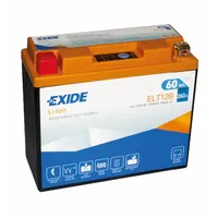Exide Li-Ion Lithium Motorradbatterie 5Ah (DIN 51015)