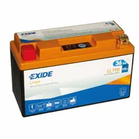 Exide ELT9B Li-Ion Lithium Motorradbatterie 3Ah 190A