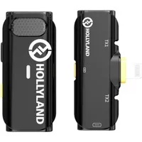 Hollyland HL-Lark C1 Solo Black wireless mic for iPhone