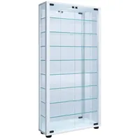 VCM Wandvitrine Vitrosa Maxi mit Spiegel, inkl. LED-Beleuchtung, weiß