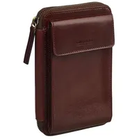 LEONHARD HEYDEN Cambridge Mobile Crossbody Rotbraun