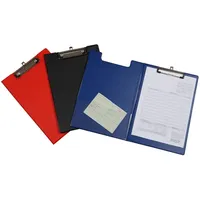 Eichner PVC-Klemm-Mappe A4 rot, unbedruckt