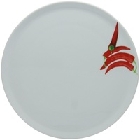 CreaTable 6er Set CreaTable Pizzateller Kräuter Ø 33 cm