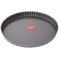 De Buyer Moulerie Acier antiadhésif Tortenform, Edelstahl, schwarz, 27.9