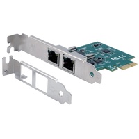 Exsys EX-60102 2-Port 1Gigabit PCIe Netzwerk