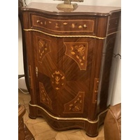 Casa Padrino Barock Kommode mit Schublade und Tür Braun