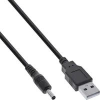 InLine USB DC Stromadapterkabel, USB A Stecker zu DC