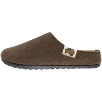 Gumbies Outback Slipper - 44 - chocolate/cream