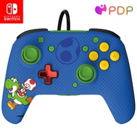 PDP Rematch Wired Controller Switch Gaming Controller, Blau