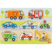 GoKi Steckpuzzle Fahrzeuge (57400)