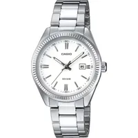 Casio Ltp1302pd7a1v Uhr Silver / Silver / White One