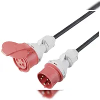Sygonix SY-5245022 Strom Verlängerungskabel 16 A Schwarz 25 m