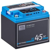 Ective DC 45SC GEL Deep Cycle mit PWM-Ladegerät und