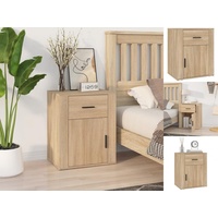 VidaXL Nachttisch Sonoma-Eiche 50x36x60 cm Holzwerkstoff