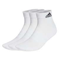 Adidas Cushioned Sportswear Ankle 3er Pack White / Black