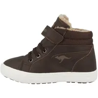 KangaROOS Jungen Unisex Kinder KAVU Iii Sneaker, Braun Dark