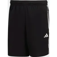 Adidas Train Essentials Piqué 3-Streifen Trainingsshorts Black / White