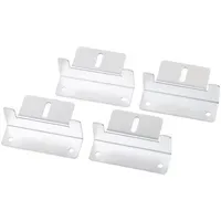 Revolt Solarmodul-Z-Halterungen 4er-Set zur Dachmontage