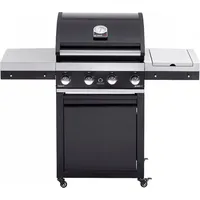 GrandHall Gasgrill Premium G4 Trolley 14 kW 4 Brenner,