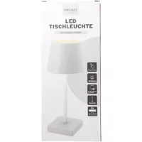 AccuCell LED-Tischleuchte Weiß 3 St.