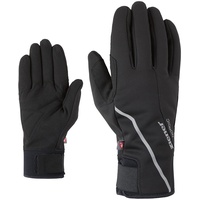 Ziener ULTIMO Langlauf/Nordic/Crosscountry-Handschuhe | Primaloft Winddicht Soft-Shell, black, 9,5