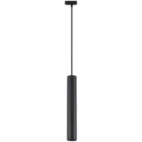 LINDBY Pendellampe Linaro, 40 cm, schwarz, 1-Phasen, GU10 -