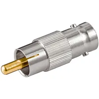 Lupus Electronics BNC-Kupplung auf Cinch-Stecker
