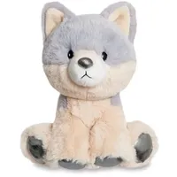 AURORA 61411 - Glitzy Tots Wolf, Plüschtier mit Glitzerakzenten,